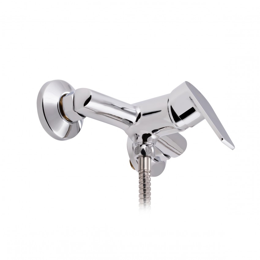 Змішувач для душу Gloria 010, Chrome (k35) із душовим гарнітуром LDGLO010CRM35101 Lidz LIDZ фото 2