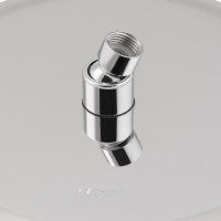 Лійка для верхнього душу Niagara 125, d245 мм Chrome округла LDNIA125NKS37518 Lidz LIDZ фото 3