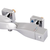 Змішувач для душу Zkrouceny, Chrome термостатичний QTZKR40T105C Chrome Qtap QTAP фото 2