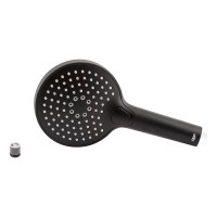Лійка для ручного душу Rucni, d120 мм, Matt Black округла QTRUCA120O3KBB Qtap QTAP фото 2