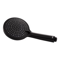 Лійка для ручного душу Rucni, d115 мм, Matt Black округла QTRUCA116O3PBB Qtap
