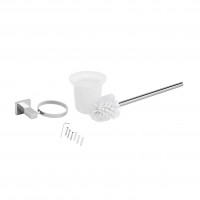 Йоржик підвісний Crow, Chrome/White (матове скло) QTST3101103C Qtap QTAP фото 3