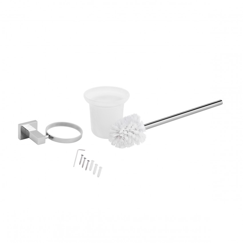 Йоржик підвісний Crow, Chrome/White (матове скло) QTST3101103C Qtap QTAP фото 3
