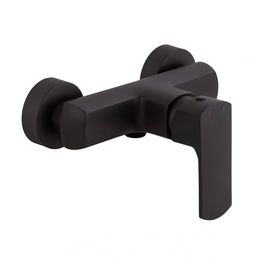 Змішувач для душу Lipno, Matt Black (k35) QTLIPNO4023101CB Qtap QTAP