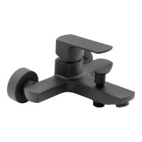 Змішувач для ванни Lipno, Matt Black (k35) QTNH3023101DCB Qtap