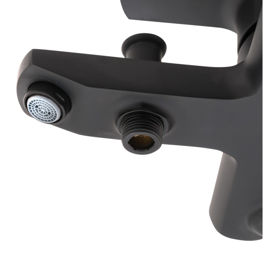 Змішувач для ванни Lipno, Matt Black (k35) QTNH3023101DCB Qtap QTAP фото 3