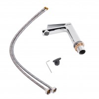 Змішувач для раковини низький Slavonice, Chrome (k35) QTSLV1042103C Qtap QTAP фото 2