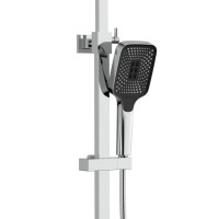 Душова система універсальна Sloup, Chrome термостатична, на два споживача QTSL57103KNC Qtap QTAP фото 3