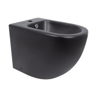 Біде підлогове Robin 565x360x405 мм, Matt Black QT13442141CMB Qtap