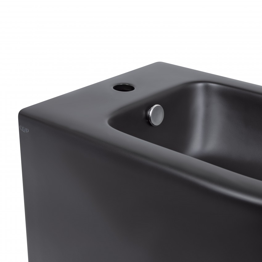 Біде підлогове Robin 565x360x405 мм, Matt Black QT13442141CMB Qtap QTAP фото 4