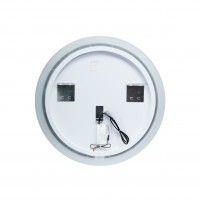 Дзеркало настінне Virgo (VI1) R600 мм, кругле, з LED-підсвіткою Qtap QTAP фото 4