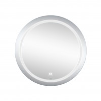Дзеркало настінне Jay (J1) R780 мм, кругле, з LED-підсвіткою Touch, димером, рег. яскравості Qtap QTAP фото 3