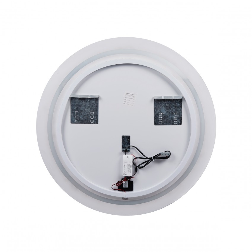 Дзеркало настінне Jay (J1) R780 мм, кругле, з LED-підсвіткою Touch, димером, рег. яскравості Qtap QTAP фото 4