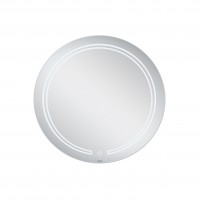 Дзеркало настінне Jay N (J2) R590 мм, кругле, з LED-підсвіткою Touch, димером, рег. яскравості Qtap QTAP фото 2