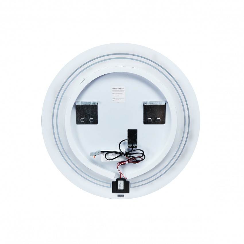 Дзеркало настінне Jay N (J2) R590 мм, кругле, з LED-підсвіткою Touch, димером, рег. яскравості Qtap QTAP фото 4
