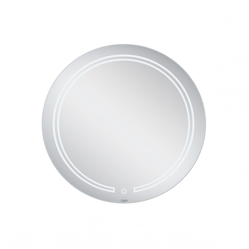 Дзеркало настінне Jay N (J2) R590 мм, кругле, з LED-підсвіткою Touch, димером, рег. яскравості Qtap QTAP фото 2
