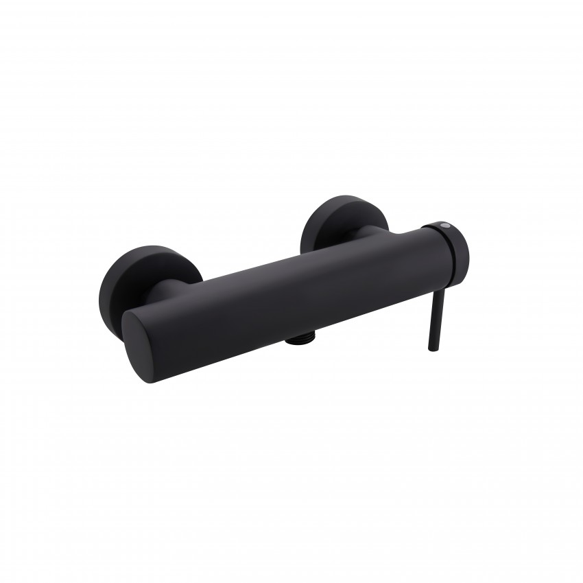 Змішувач для душу Robin, Matt Black (k25) QTROB4060102B Qtap QTAP