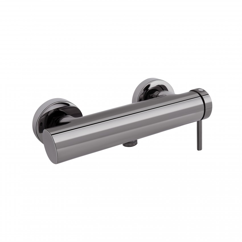 Змішувач для душу Robin, Black Chrome (k25) QTROB4060102K Qtap QTAP