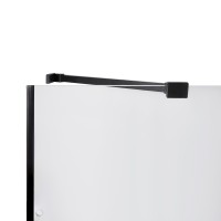 Душова кабіна Capricorn BLA1099SC6, 90x90 см, квадратна, скло 6 мм Clear, CalcLess, розпашна, без піддону Qtap QTAP фото 2