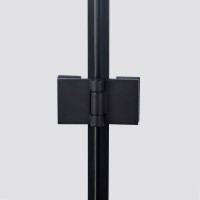 Душова кабіна Capricorn BLA10128RC6, 120x80 см, прямокутна, скло 6 мм Clear, CalcLess, розпашна, без піддону Qtap QTAP фото 3