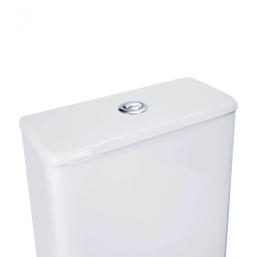 Бачок унітазу підлогового Presto 665х345х770 мм, White (без чаші і сидіння), 3/6 л QT24221217AW2 Qtap QTAP фото 2