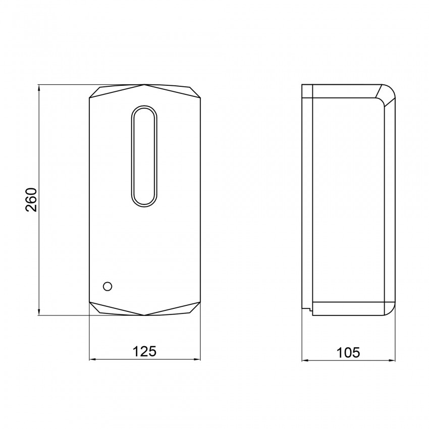Дезінфектор Pohodli, 6V, White безконтактний QT170WH42923 Qtap QTAP фото 1