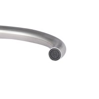 Змішувач для кухні Wind 013F, Nickel двовентильний LDWIN013FNKS43390 Lidz LIDZ фото 2