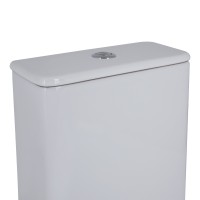 Бачок унітазу підлогового Nando 620х345х800 мм, White (без чаші та сидіння), 3/6 л QT12221222AW2 Qtap QTAP фото 4