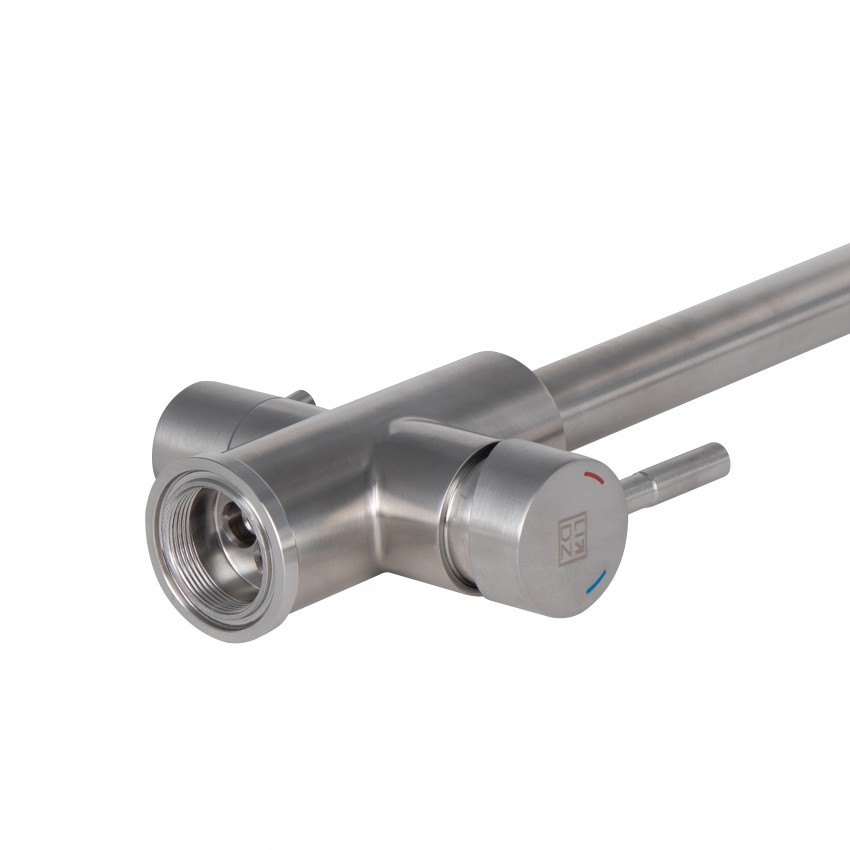 Змішувач для кухні Aria 020F, Nickel (k35) з підключенням для питної води LDARI020FNKS43365 Lidz LIDZ фото 2