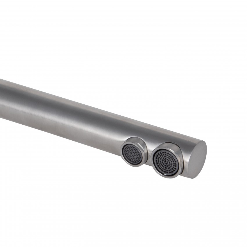 Змішувач для кухні Aria 020F1, Nickel (k35) з підключенням для питної води LDARI020F1NKS43359 Lidz LIDZ фото 3