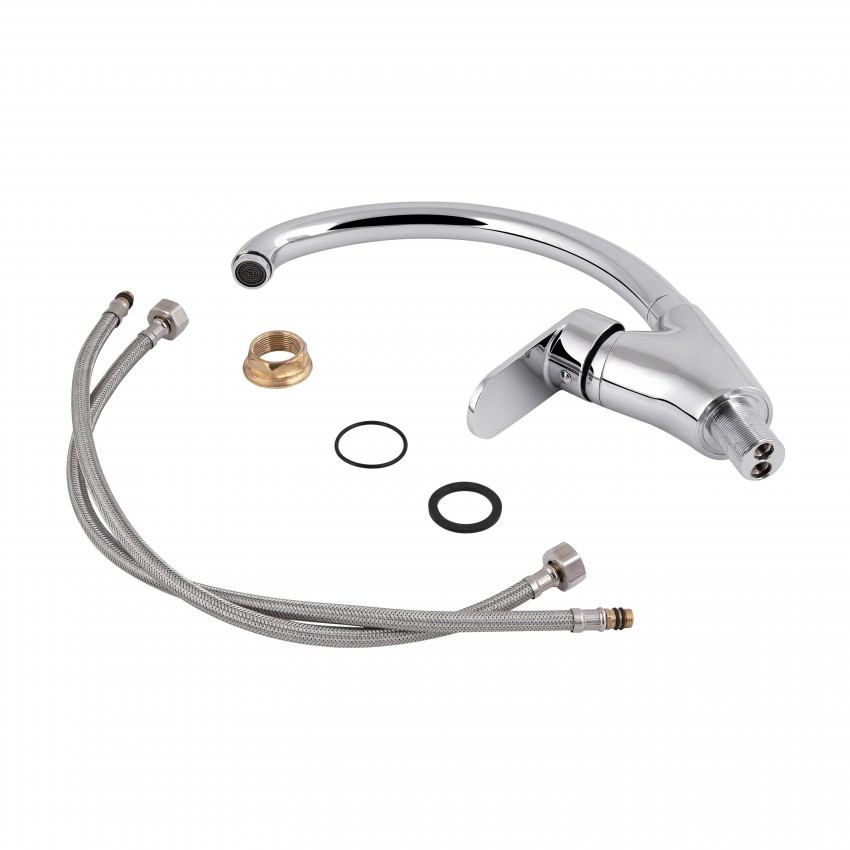 Змішувач для кухні Tani 007F, Chrome (k40) LDTAN007FCRM44970 Lidz LIDZ фото 3