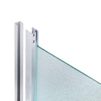Набір: Душова кабіна Wawel SC100x80.SAT.LOW.FR, прямокутна, скло Frost 5 мм + Душовий піддон Kapielka ST100x80x14 Lidz LIDZ фото 3