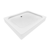 Душовий піддон Kapielka ST100x80х14 низький, прямокутний, діаметр зливу 52 мм Lidz LIDZ фото 2