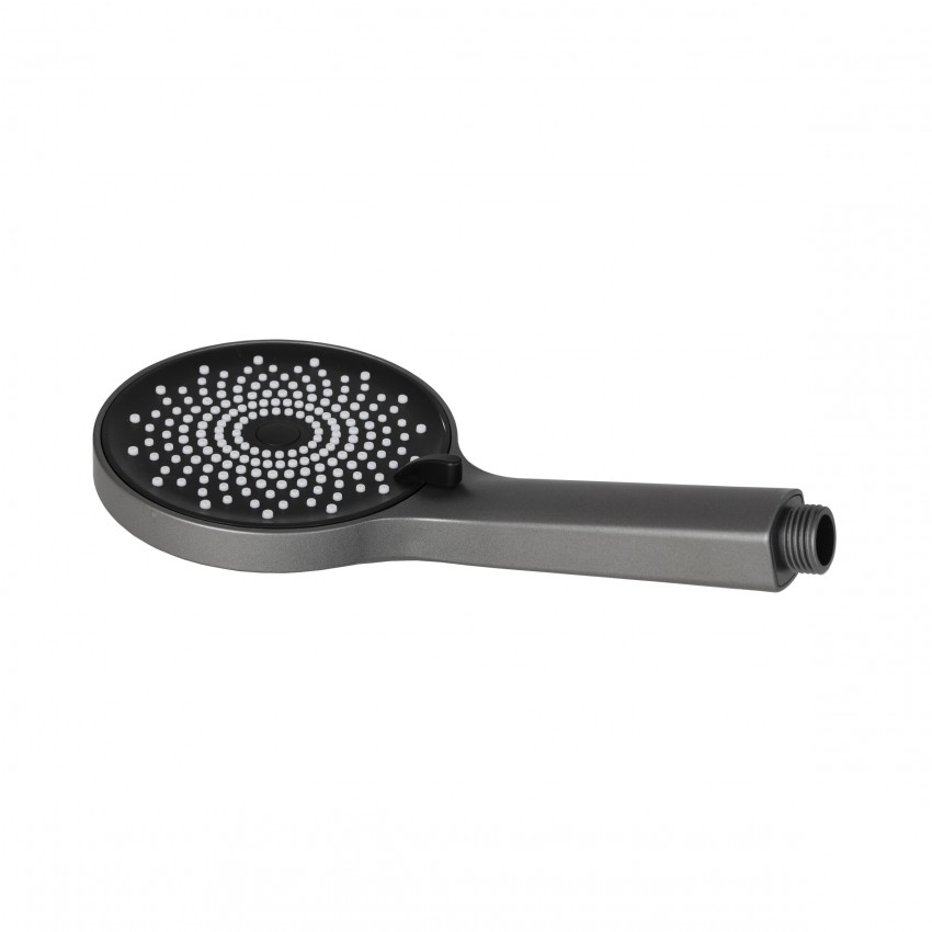 Лійка для ручного душу Rucni, d120 мм, Graphite округла QTRUCA120R3GRP Qtap QTAP фото 2