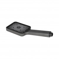 Лійка для ручного душу Rucni, 145x90 мм, Graphite прямокутна QTRUCA145S1GRP Qtap QTAP фото 2