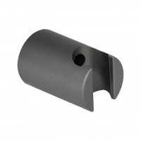 Тримач для ручного душу Spojeni, Graphite округлий QT829910842854GRP Qtap