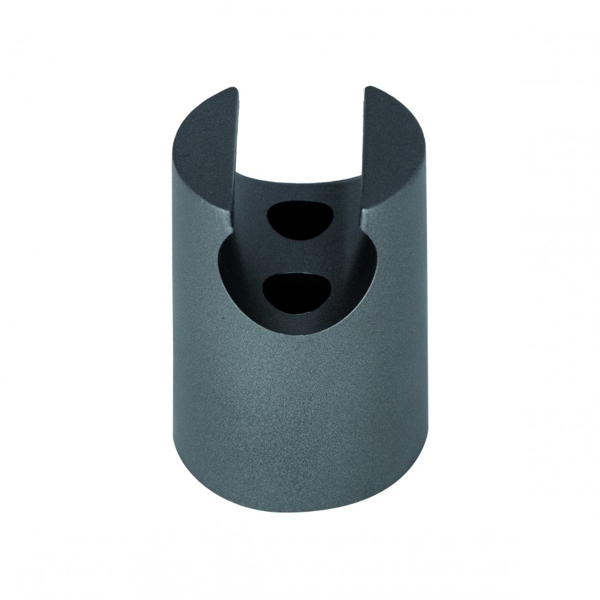 Тримач для ручного душу Spojeni, Graphite округлий QT829910842854GRP Qtap QTAP фото 1