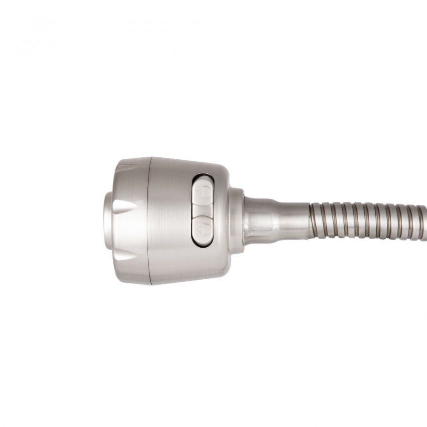 Змішувач для кухні Aria 015F41, Nickel (k35) з гнучким виливом LDARI015F41NKS45306 Lidz LIDZ фото 4