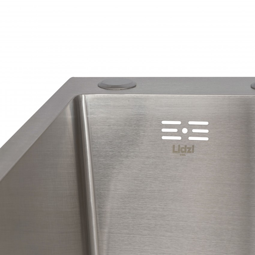 Мийка для кухні інтегрована Handmade H6350R, Brushed Steel, 3,0/1,0 мм, крило праворуч LDH6350BRUR45587 Lidz LIDZ фото 3