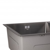 Мийка для кухні H7843 PVD вбудована Black 3,0/1,0 мм Lidz LIDZ фото 3