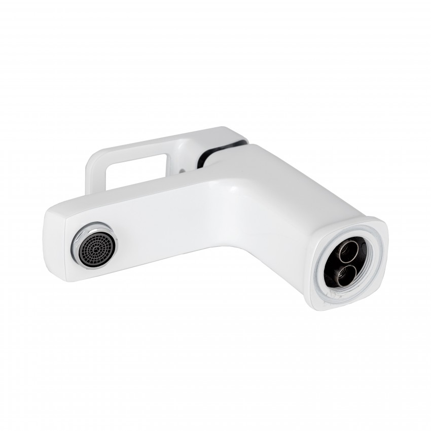 Змішувач для раковини низький Wawel 001, White (k35) LDWAW001WHI45397 Lidz LIDZ фото 2
