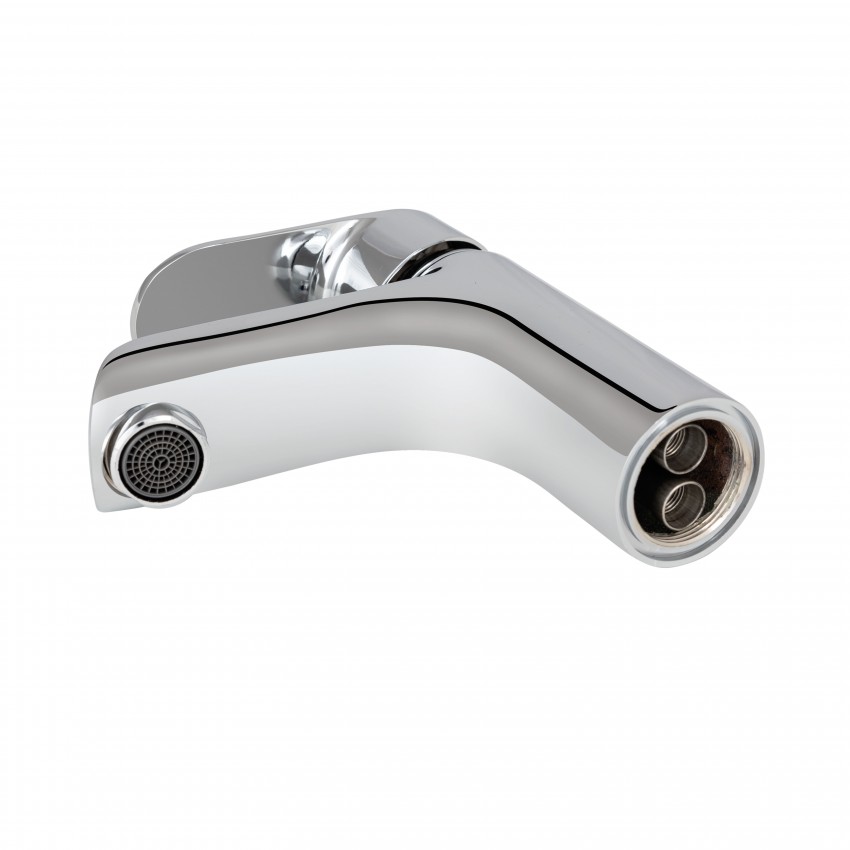 Змішувач для раковини низький Wieza 001, Chrome (k35) LDWIE001CRM45409 Lidz LIDZ фото 2