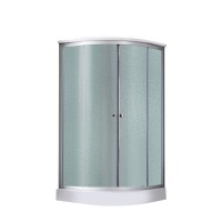 Гідробокс Tani SBM90x90.SAT.LOW.FR низький, скло Frost 4 мм, стінки WHI Lidz
