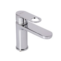 Змішувач для раковини низький Jay, Chrome (k35) QTJAY270CRM45539 Qtap