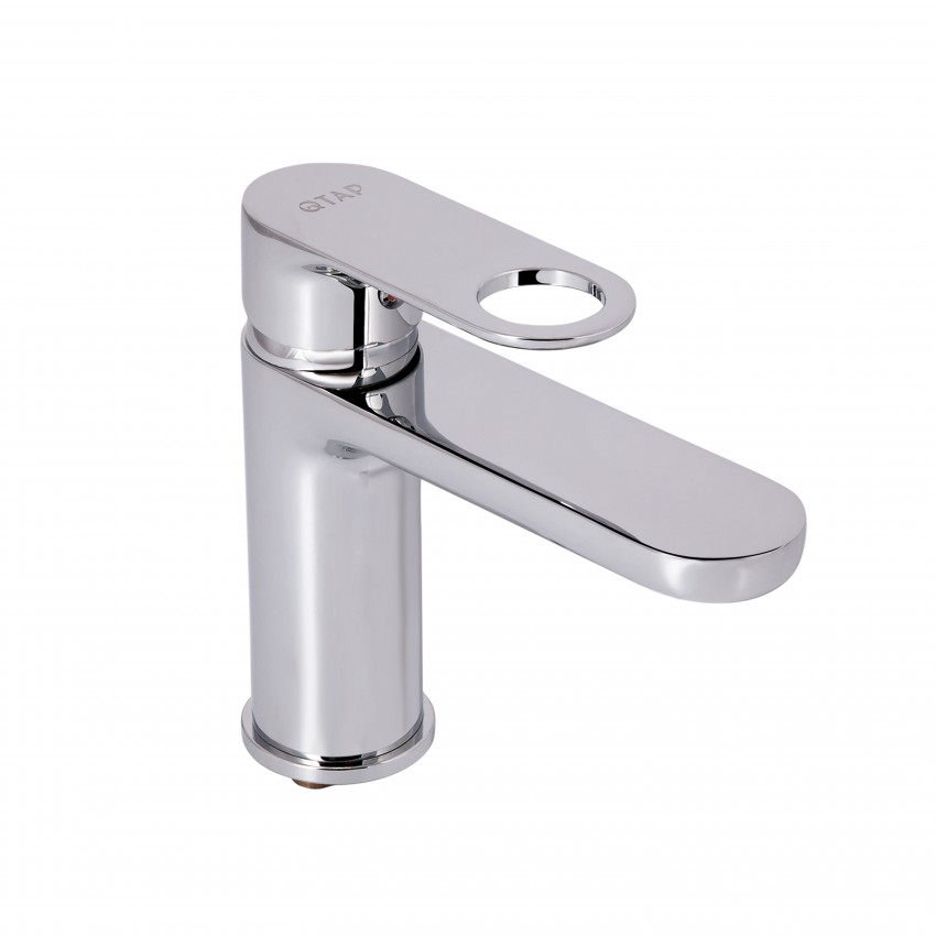 Змішувач для раковини низький Jay, Chrome (k35) QTJAY270CRM45539 Qtap QTAP