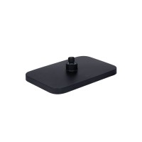 Лійка для верхнього душу Hlavova, 300x200 мм, Matt Black прямокутна QTHLA107BLM45783 Qtap QTAP фото 2