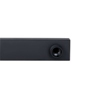 Кронштейн для верхнього душу Trubice, 400 мм, Matt Black прямокутний QTTRU120BLM45929 Qtap QTAP фото 2
