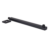 Кронштейн для верхнього душу Trubice, 400 мм, Matt Black прямокутний QTTRU120BLM45929 Qtap QTAP фото 3