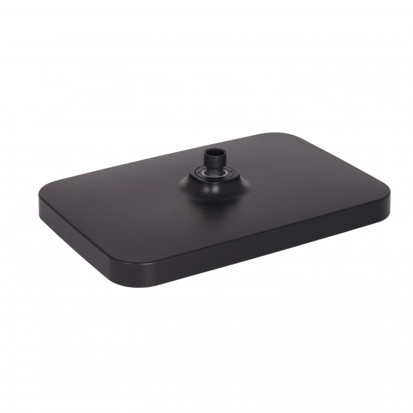 Лійка для верхнього душу Hlavova, 330х220 мм, Matt Black прямокутна QTHLA107BLM45945 Qtap QTAP фото 2
