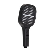Лійка для ручного душу Rucni, 130x130 мм, Matt Black округла QTRUC125BLM45957 Qtap